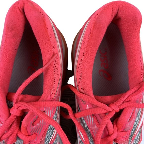 ASICS Women's Gel Flux 4 Grey Pink Running Shoes T764N Size 10 - Picture 7 of 11